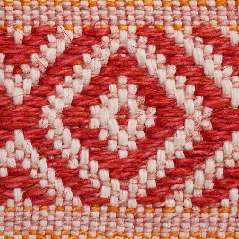 Larson Handwoven Tape, Red/Orange