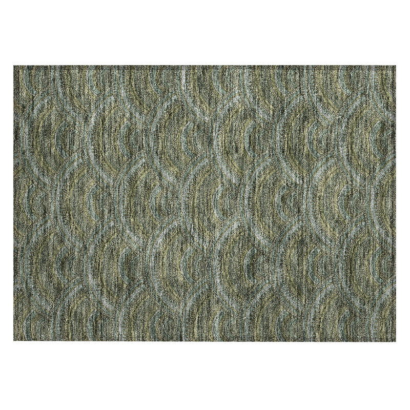 Chantille Washable Geometric Indoor / Outdoor Rug, Rectangle 1'8" x 2'6"