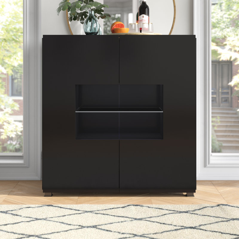 Gomer 100cm Sideboard, Black