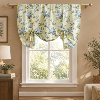 Sized 50 x 25, This Lightweight Decorative Window Accent Provides Light-Filtering Coverage and Easy Rod-Pocket Hanging. It Offers Versatile Room Styling and Is Machine Washable