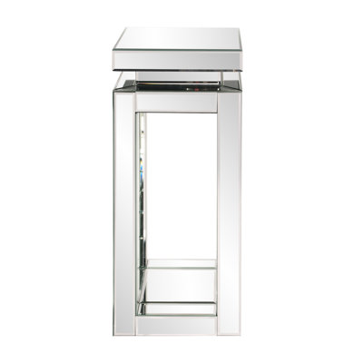 Sven Glass Top End Table