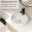 Meuble-lavabo mural 32 po avec tiroir à fermeture en douceur et lavabo en céramique-7355951