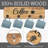 Rustic Wall Mounted Mug Rack-1520139113