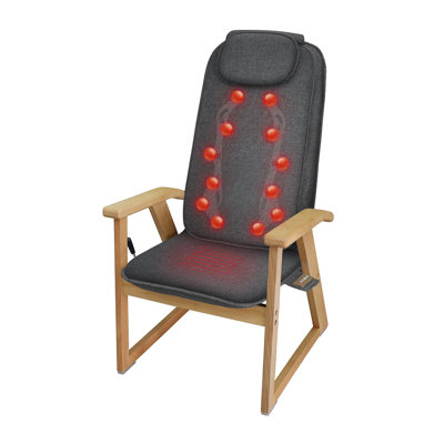Snailax Massage Chair,Shiatsu Full Back Massager with Heat,Portable Full Body Massage Recliner, Adjustable Chair Massager, Massage Seat, D5A00D6103B14C80B218CA6BBC8815A1