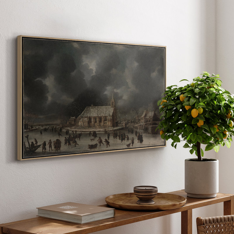 «Vintage Landscape - CECL XXXIX» sur toile, H 27 po x l 41 po