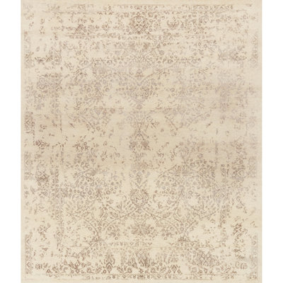 Hand Knotted Floral Indoor Rug