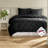 Soft Reversible Bedding Sets, King Polyester Modern Quilt For Home