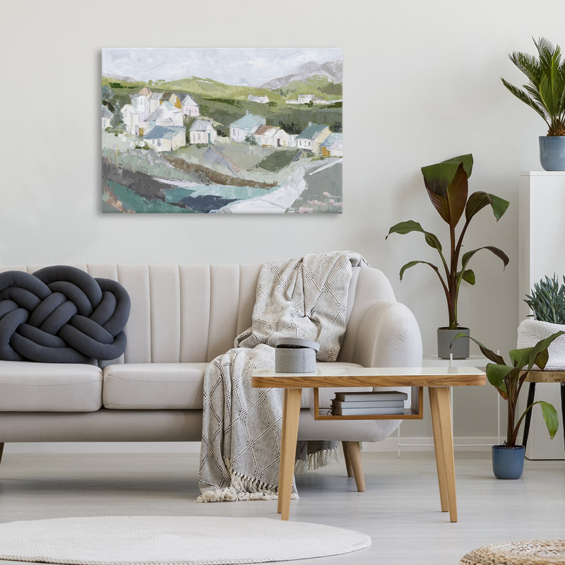 Lavande Valley, toile par Susan Pepe, H 20 po x l 30 po