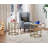 Modern Round 2-piece End Table Set