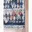Tapis bleu marine / beige Allenvale-487430267