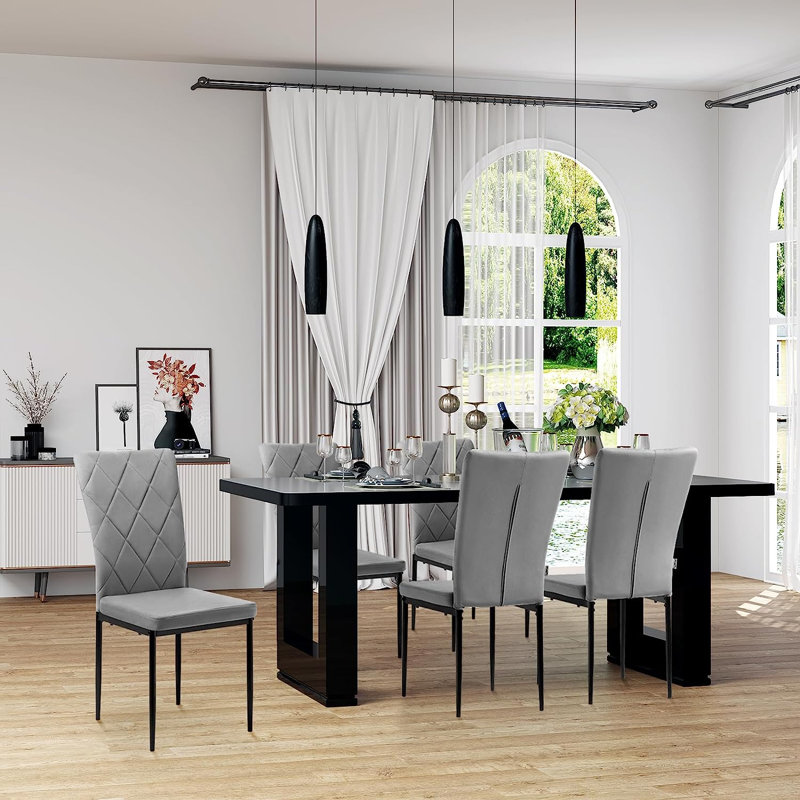 Bronwen Parsons Chair, Dark Grey Velvet