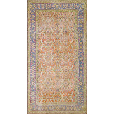 Tapis indien en coton chaud à motif tribal Herati