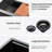 30 Inch Stainless Steel 16 Gauge Gunmetal Black Apron Front Sink Workstation - To Scratches And Rust, Easy Clean, Functional For Kitchen, 10 Deep With X Shaped Groove Drainage, 3Mm Rubber Noise-121565161