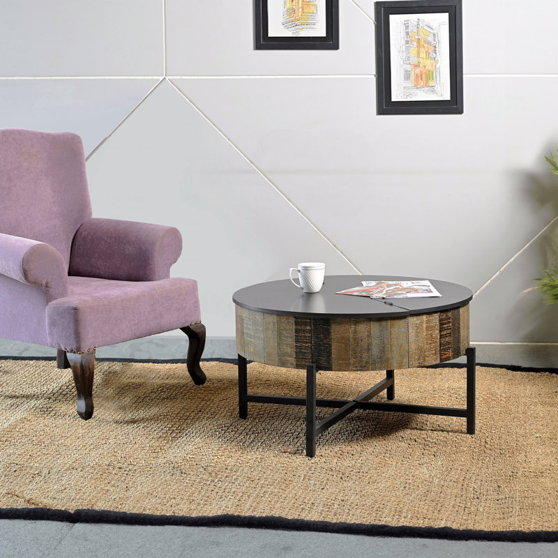 Table basse rustique rétro