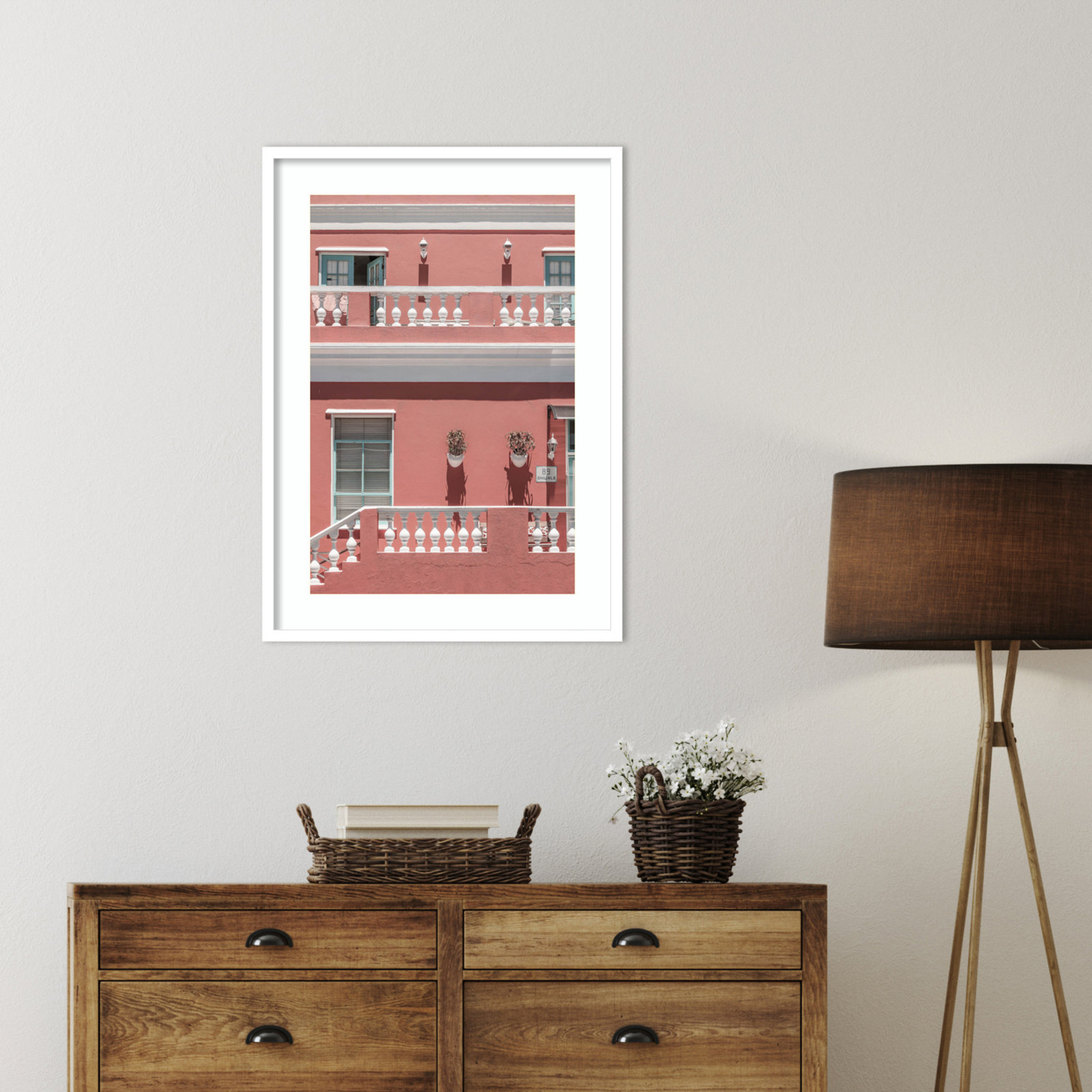 Daisey "Malay Pride" Print by Shot by Clint, White Framed, 33" H x 24" W