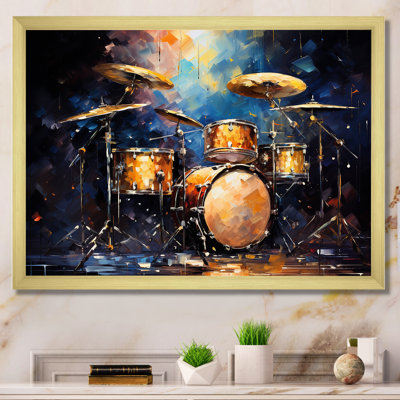 Timpani Twilight Starry Slate - Music Wall Art