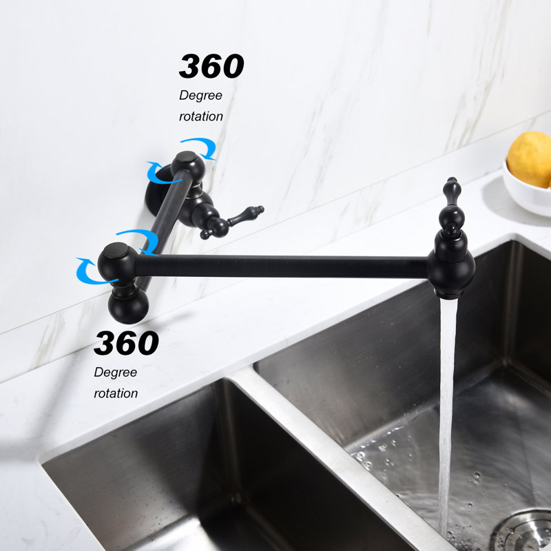 Pot Filler, Matte Black