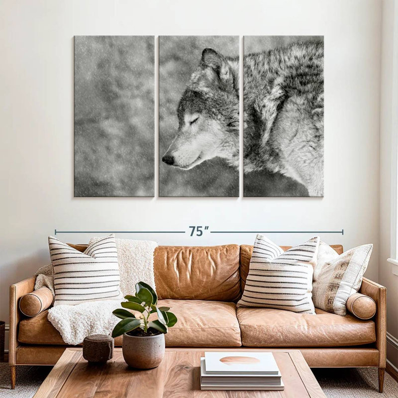 Brampt Let It Snow I, 42" H x 65" W