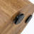 Ragin Modern Round Coffee Table - Medium Tone Wood Top with Drum Base, Standard Size Center Table for Living Room, Versatile Storage & Mid-Century Style-1040854464-1053973986
