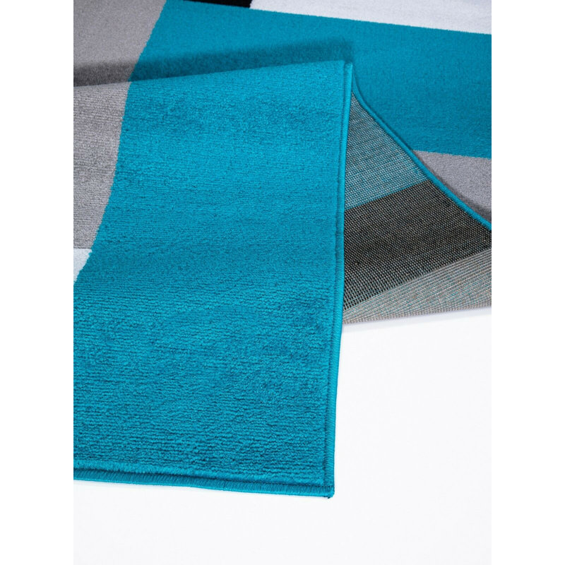 Geometric Area Rug, Rectangle 60 x 110cm