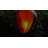 Herdon 27" Hanging Solar Hot Air Balloon Lantern with Glass Panels and Metal Frame - Rainbow-125785678