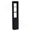 Armoire de rangement en lin avec une porte Parks, une grande armoire de salle de bain avec 6 tablettes, pour salle de bain, salon, cuisine-33833682