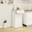 Armoire à ordures inclinable avec un tiroir et un compartiment-32212413