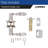 Brinks Raleigh Transitional Passage Wave Lever-104434714