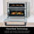 Ninja 12-in-1 DoubleStack XL Countertop Oven and Air Fryer, SmartFinish with DualZone technology, DCT601