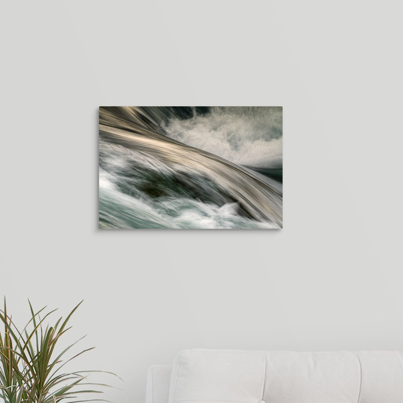 «Columbia» par Ursula Abresch - reproduction sur toile, H 12 po x l 18 po x P 1,5 po