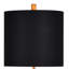 Lampe brune de 41 po Trombley Pulaski