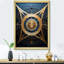 «Esoteric Knowing In Teal and Gold I», impressions d'art géométrique moderne-1073141677-1073141672
