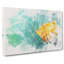Blooming Orange Magnolia Flower - Wrapped Canvas-56662874