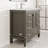 Lark Manor™ Ethyn 36"W X 18"D Dark Grey Bathroom Vanity With White Carrara Quartz Countertop And Undermount Porcelain Sink