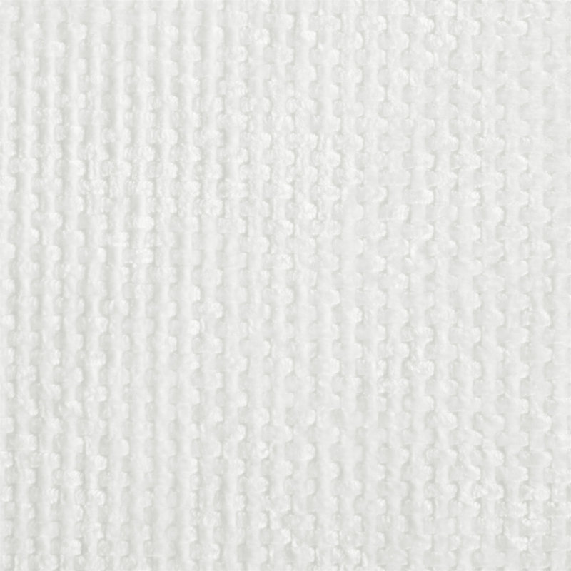 Emerton Modern Oversized Sectional Sofa, White Chenille