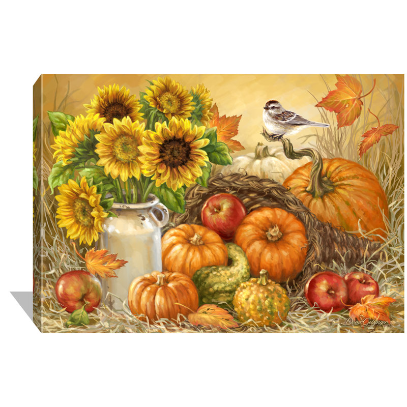 Art mural sur toile Bountous Harvest, L 24 po x H 36 po x P 0,75 po