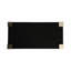 Ensemble de 2 plateaux rectangulaires en résine noire Pratt 18 po et 22 po H 2 po Dubach de Dubach - ensemble de 2 - 22 po x 10 po x 2 po