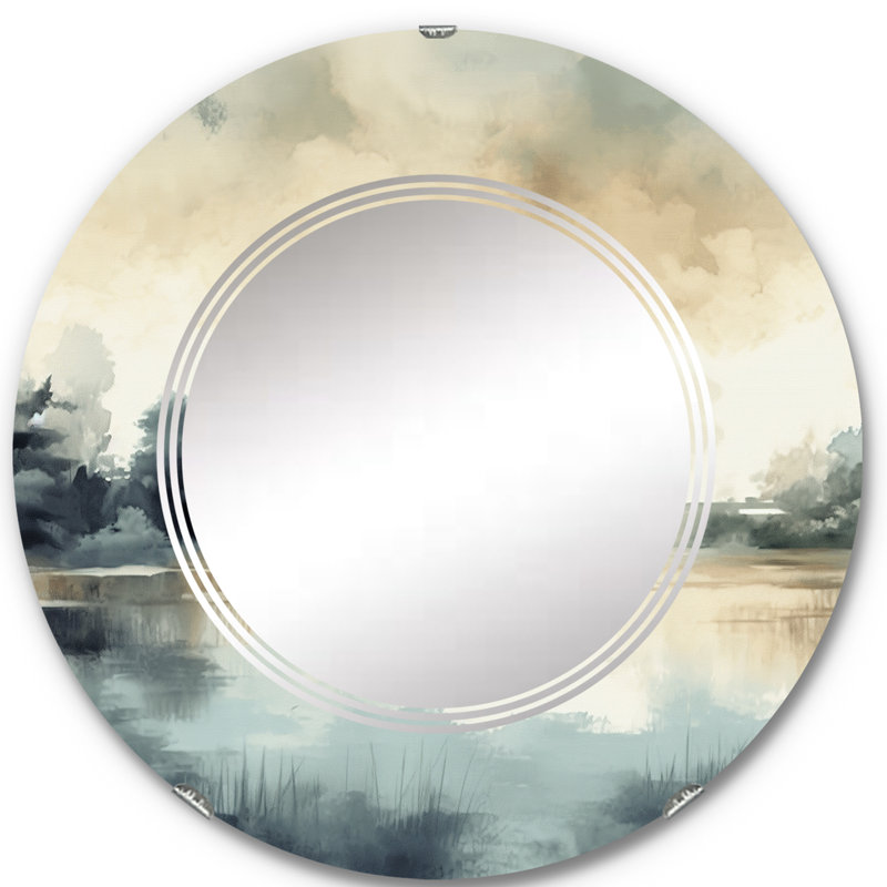 Miroir mural Gerwalt, 24 po x 24 po