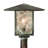 Seneca Lotus Leaf And Dragonfly Seeded Lantern Head