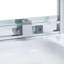 37.5-38" W x 72" H Semi-Frameless Round Shower Enclosure