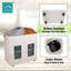 Fabric Rolling Laundry Basket with Handles-71296764