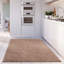 Myshaggy Collection Rugs Solid Design in Beige-4680215