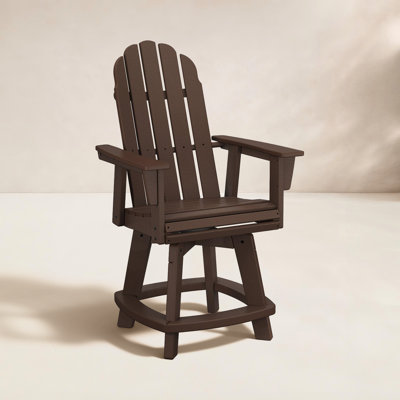 POLYWOOD® Vineyard Swivel Patio Bar Stool