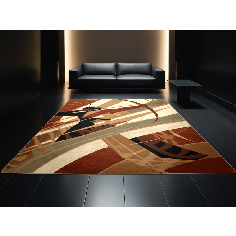 Tapis arc-en-ciel doux moelleux archer Ranger Kelton, 8 x 10