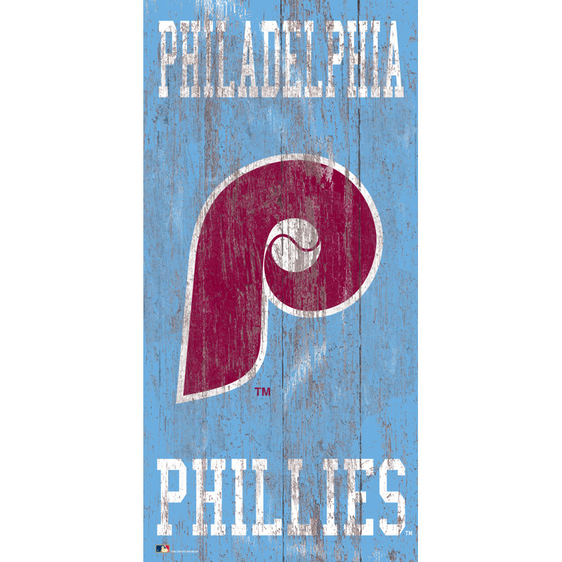 « philadelphia phillies », impression sur bois