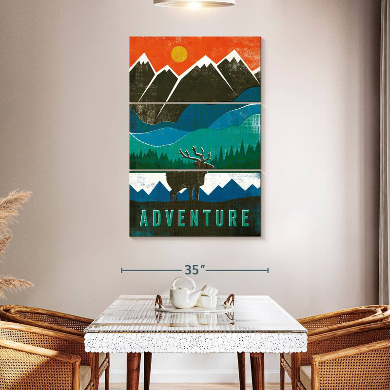 Tergel Big Sky I, 50" H x 32" W