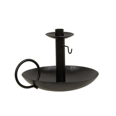 Porte-fuseau noir en métal avec renifleur