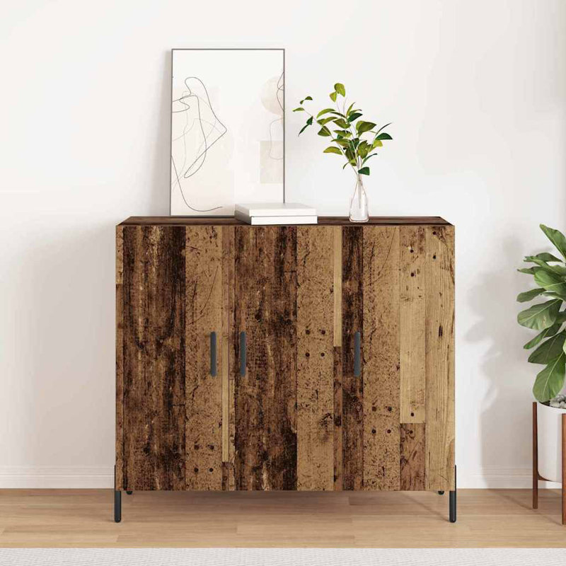 90cm Sideboard, Brown