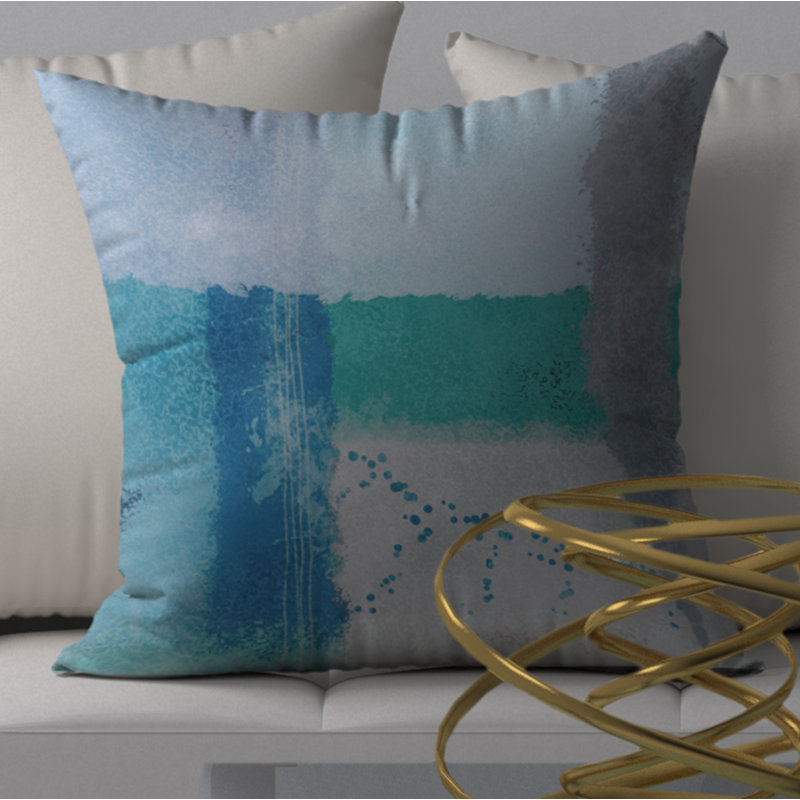 Housse de coussin carrée/insert, 18" x 18"