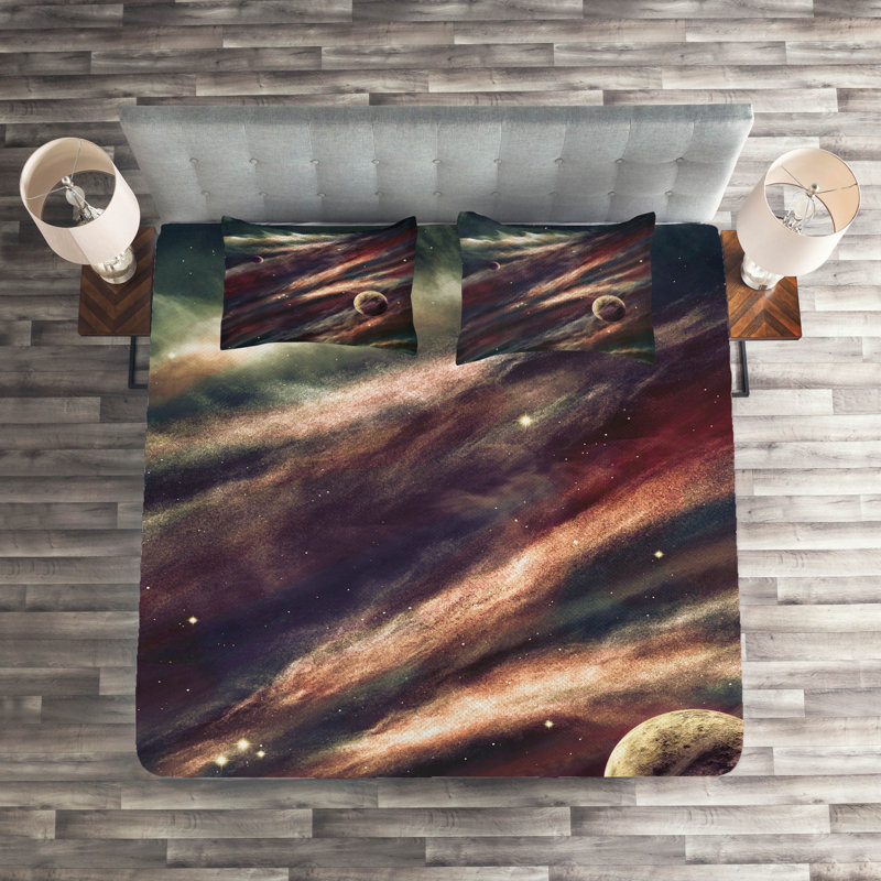 Ensemble de couvre-lit outer space